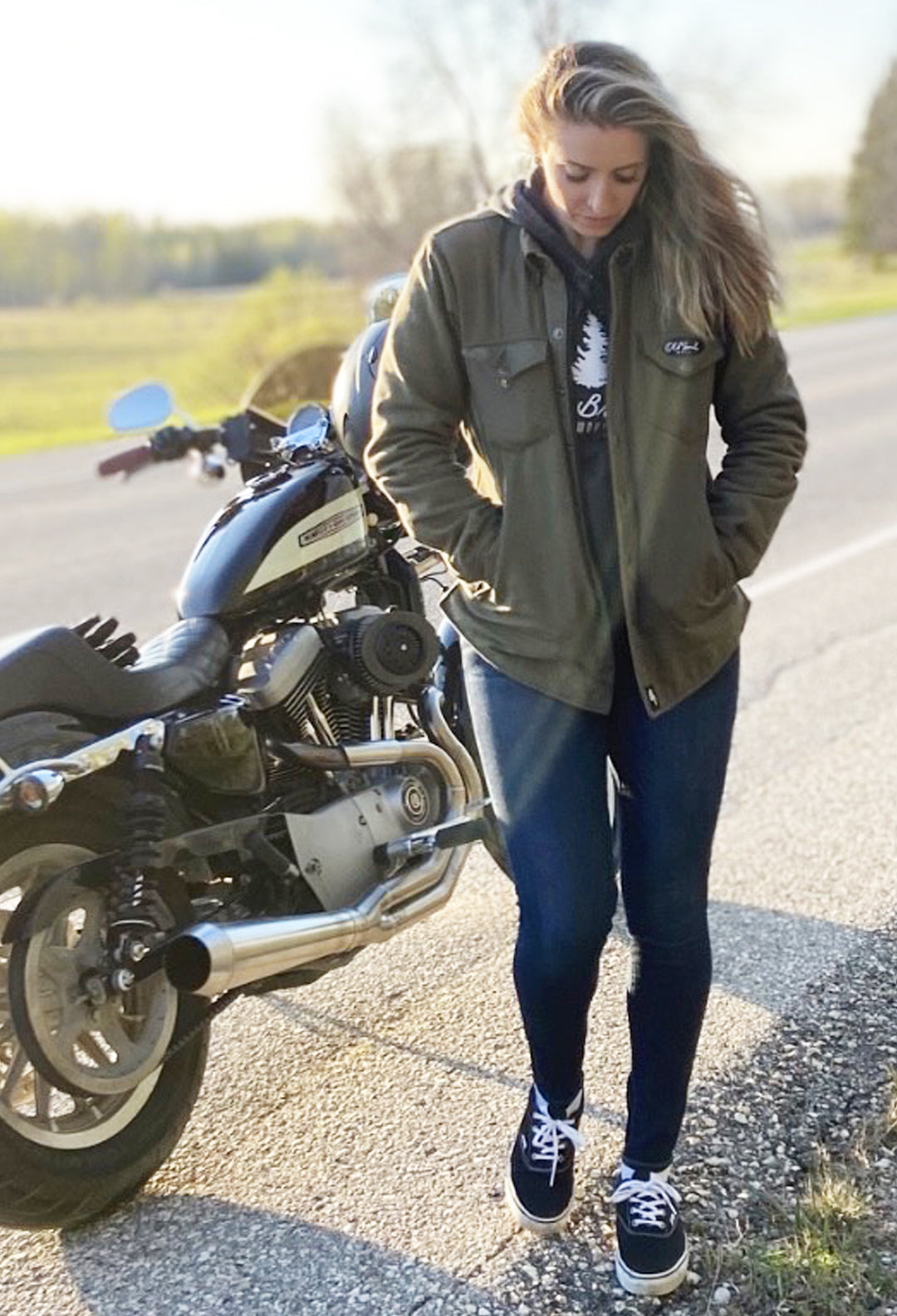 Motorcycle Leggings for Women-Upgraded Removable CE Armor