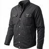 Men's AAA Armored Canvas Jacket - Vintage Black - Black