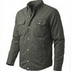 Men’s AAA Armored Canvas Jacket - Olive - Olive