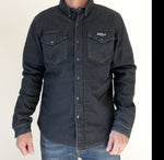 Women's protective kevlar motorcycle shirt