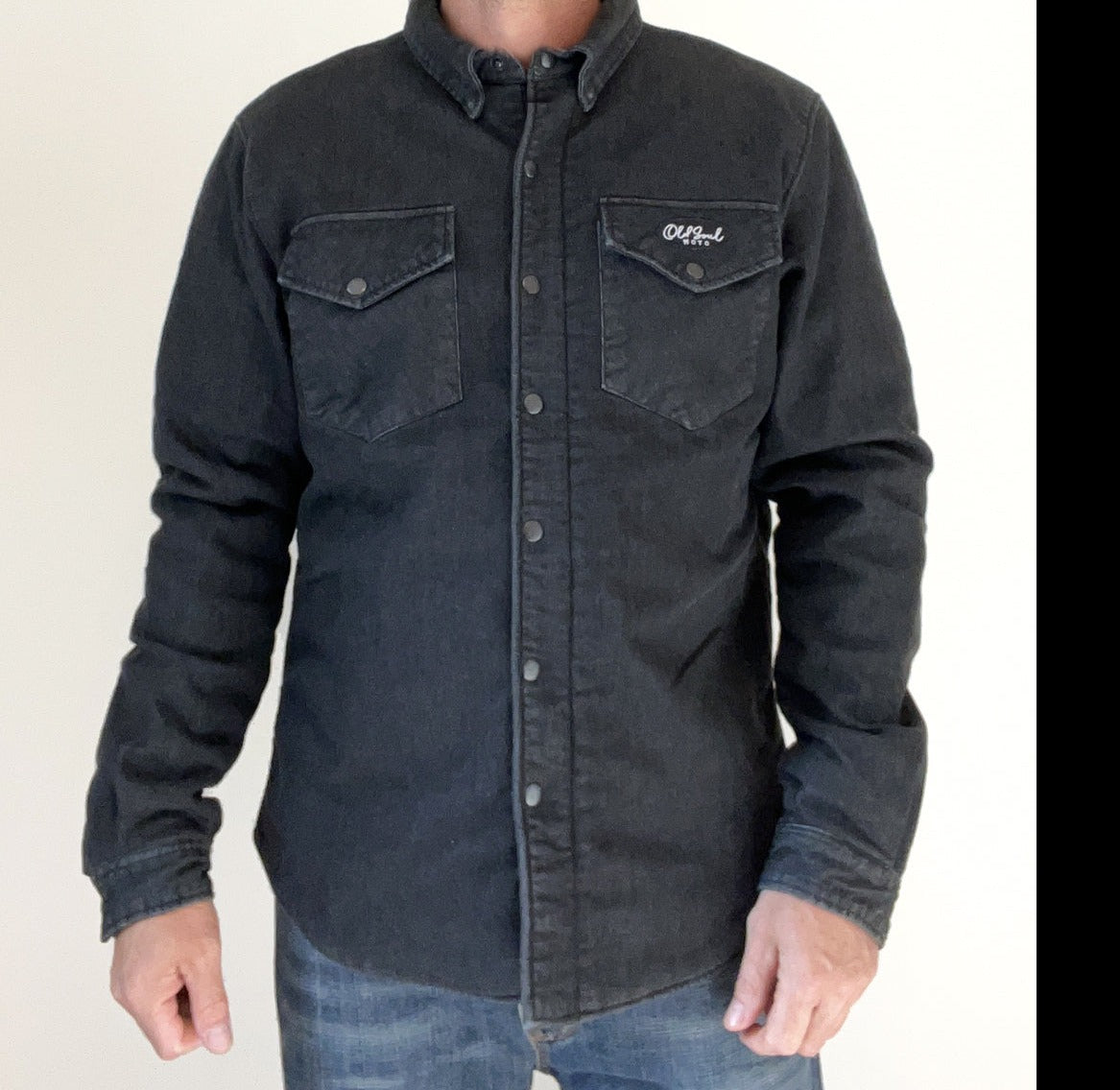Women's protective kevlar motorcycle shirt