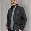 Men's Full Anti-Abrasion Canvas Jacket + CE Armor - Black