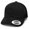 OSM 3D Low Wave Snapbacks - Black/black