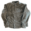 Men’s AAA Armored Canvas Jacket - Olive/Grey - Camel