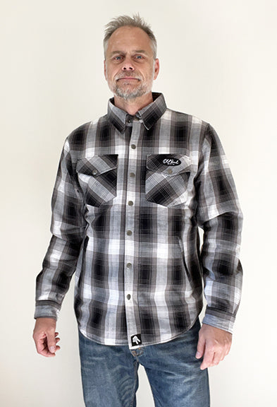 Protective motorcycle jacket with full kevlar lining and removable armor