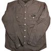 Women's Full Anti-Abrasion Motoshirts - Solid Colour Flannels - Grey Solid