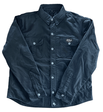 Men's AAA Armored Canvas Jacket - Vintage Black