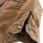 Men's Full Anti-Abrasion Armored Canvas Jacket - Camel