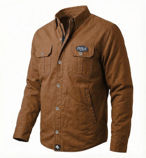 Men’s AAA Armored Canvas Jacket - Camel