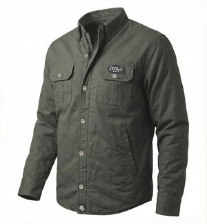 Men’s AAA Armored Canvas Jacket - Olive