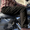 Kevlar Motorcycle Cargo Pants + Level 2 Armor - Black