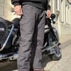 Kevlar Motorcycle Cargo Pants + Level 2 Armor - Grey