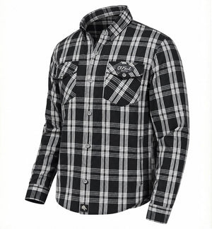 Men's AA Armored Motoshirt - Grid Iron
