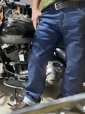Men's Level 2 Motorcycle Jeans with Anti-Abrasion Lining