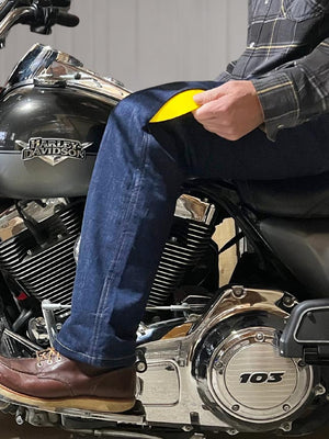 Men's Level 2 Motorcycle Jeans with Anti-Abrasion Lining