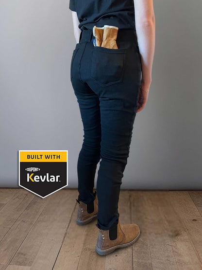 Women's kevlar motorcycle leggings