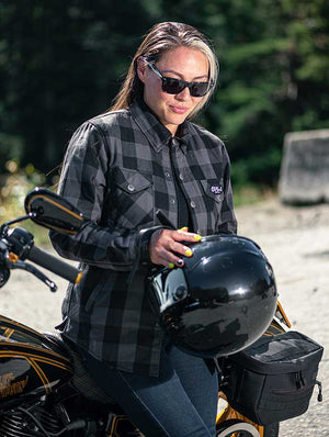 Ladies Motorcycle Fleece Kevlar Hoodie – Vaster Moto