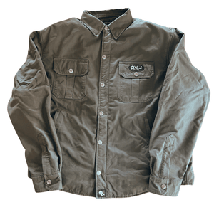 Men’s AAA Armored Canvas Jacket - Olive/Grey