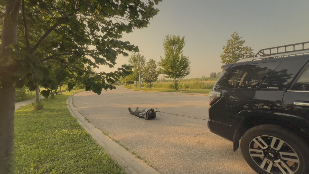 Load video: 130 foot drag test