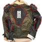 Protective motorcycle jacket with full kevlar lining and removable armor
